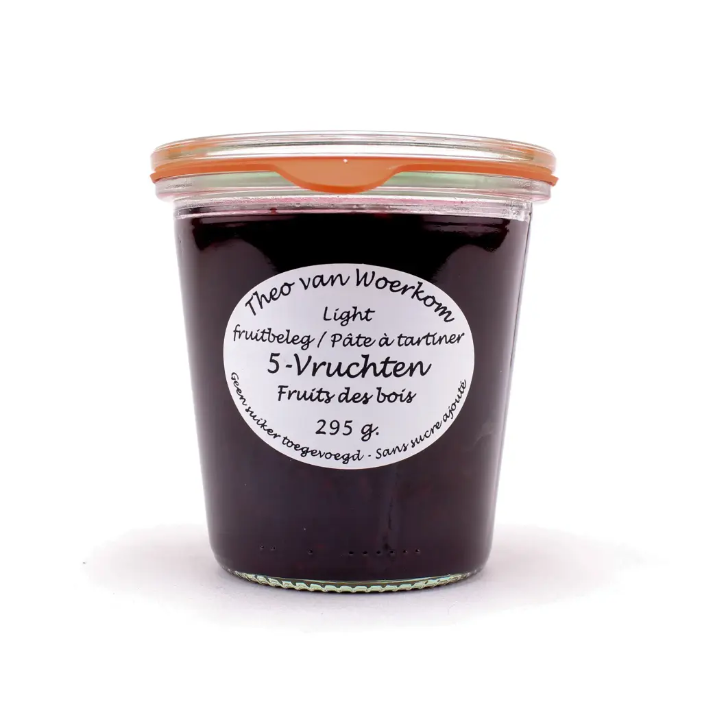 Theo van Woerkom - vijf vruchten light 295 gr    