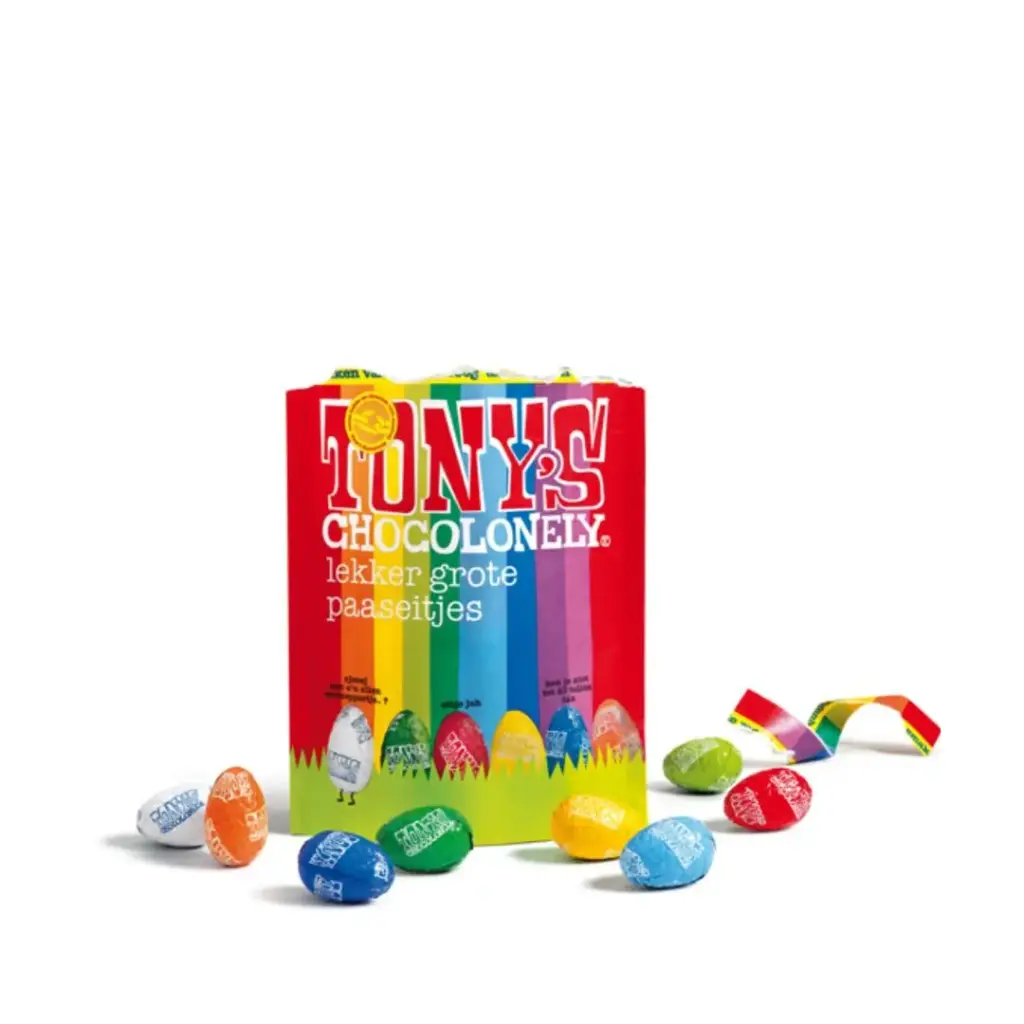 Tony's Chocolonely - Paaseitjes Pouch mix 230 g