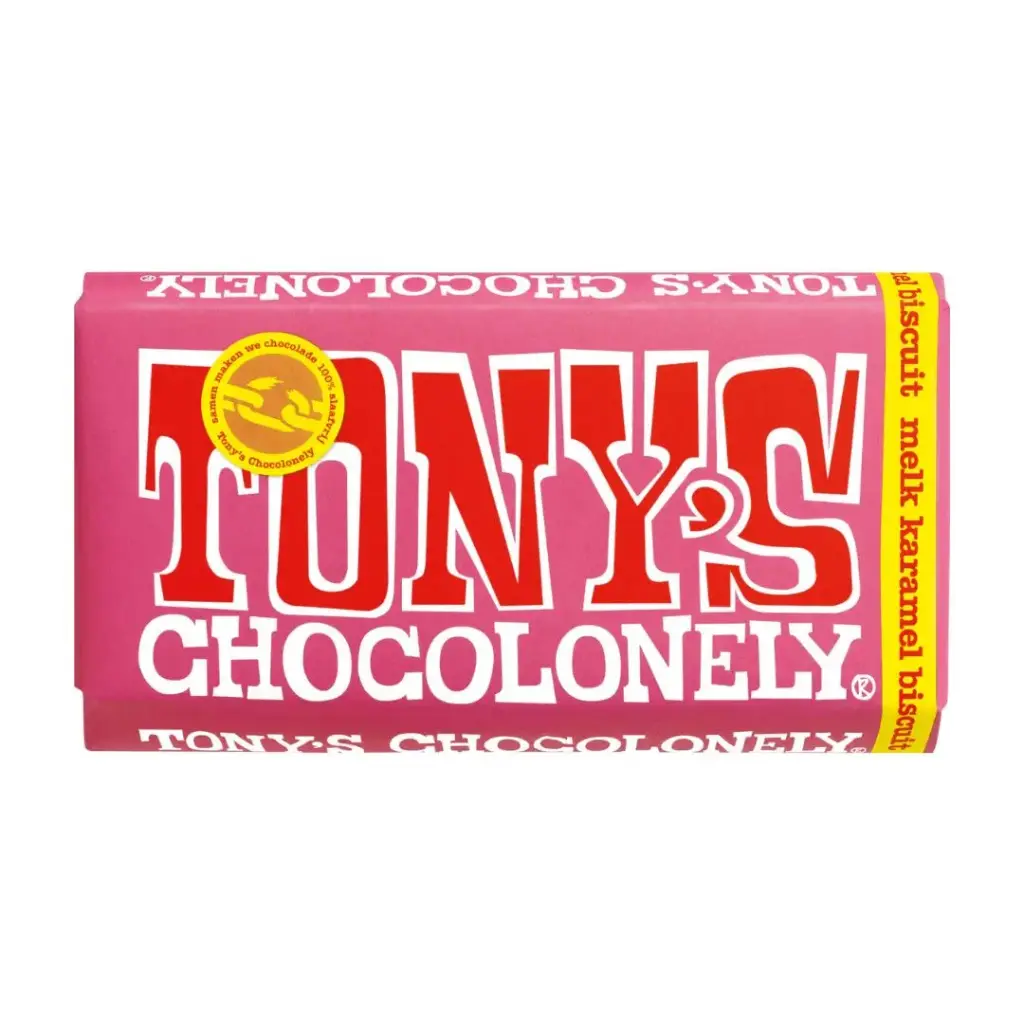 Tony's Chocolonely - Tablet Melk Biscuits 180g     