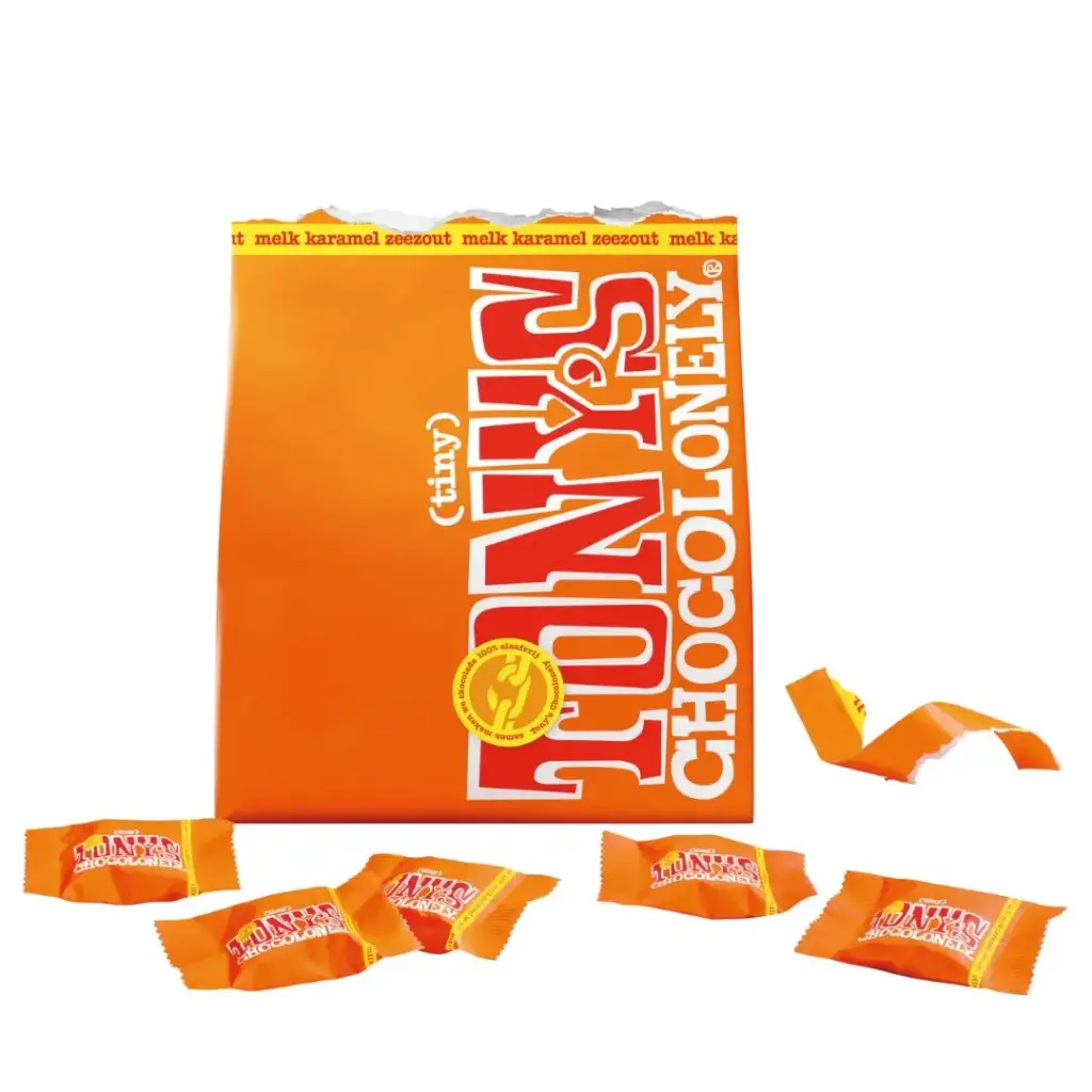 Tony's Chocolonely - Tiny Pouch Melk Kar 135 g    