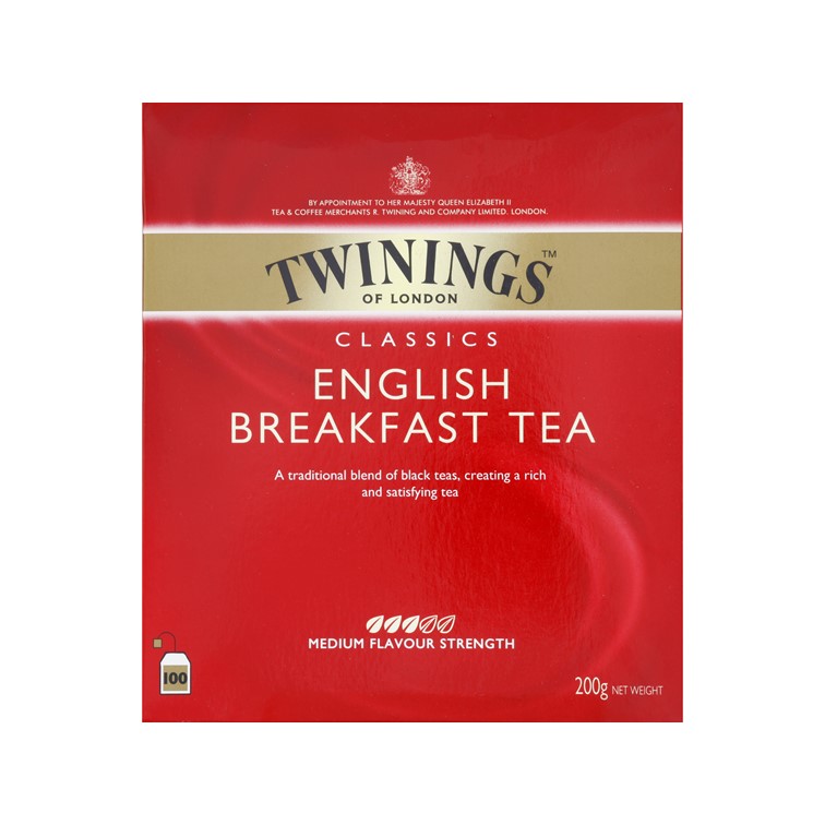 Twinings - English Breakfast met envelopje 100st    