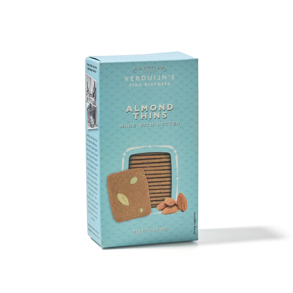 Verduijn's Fine Biscuits - Amandelkoekjes 75 g      