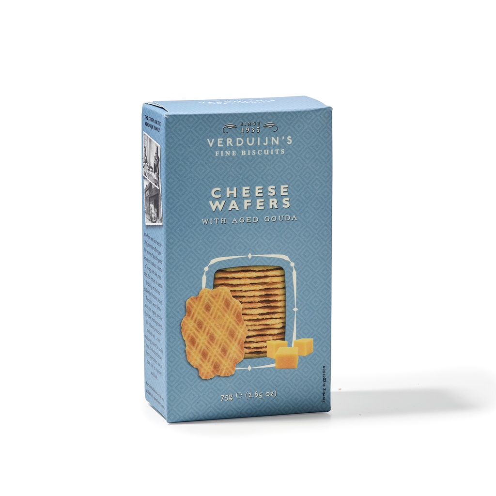 Verduijn's Fine Biscuits - Kaaswafels 75 g