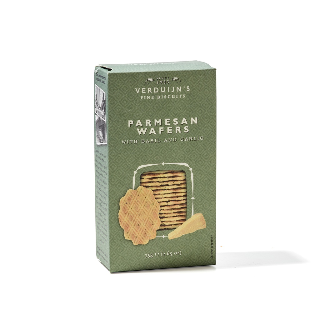 Verduijn's Fine Biscuits - Parmezaanwafels 75 g      