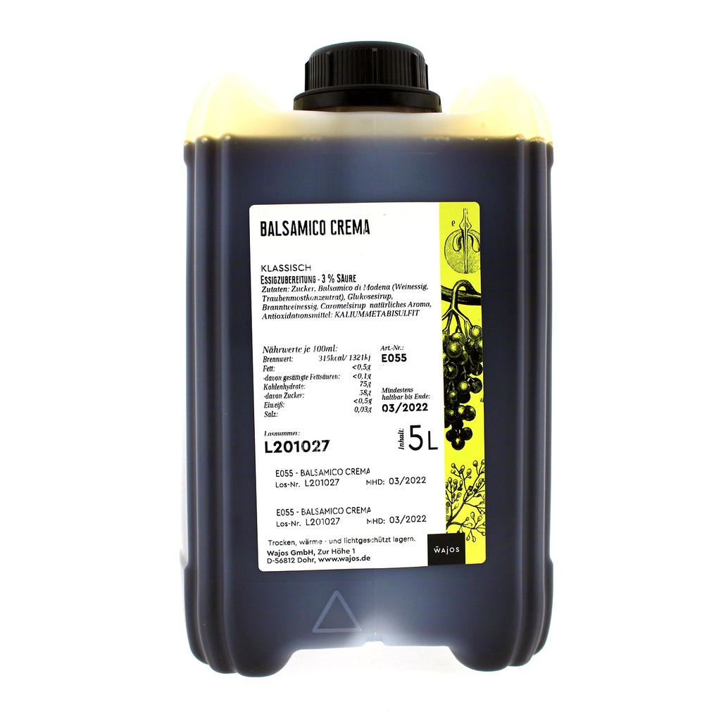 Wajos - Crema Balsamico Klassiek 5 L     