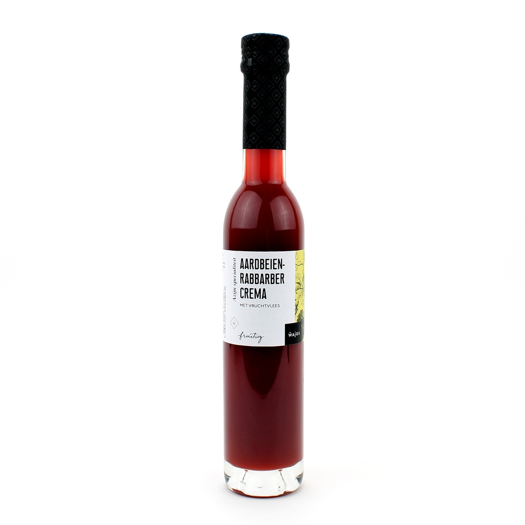 Wajos - Crema di frutta rabarber-aardbei 250m    