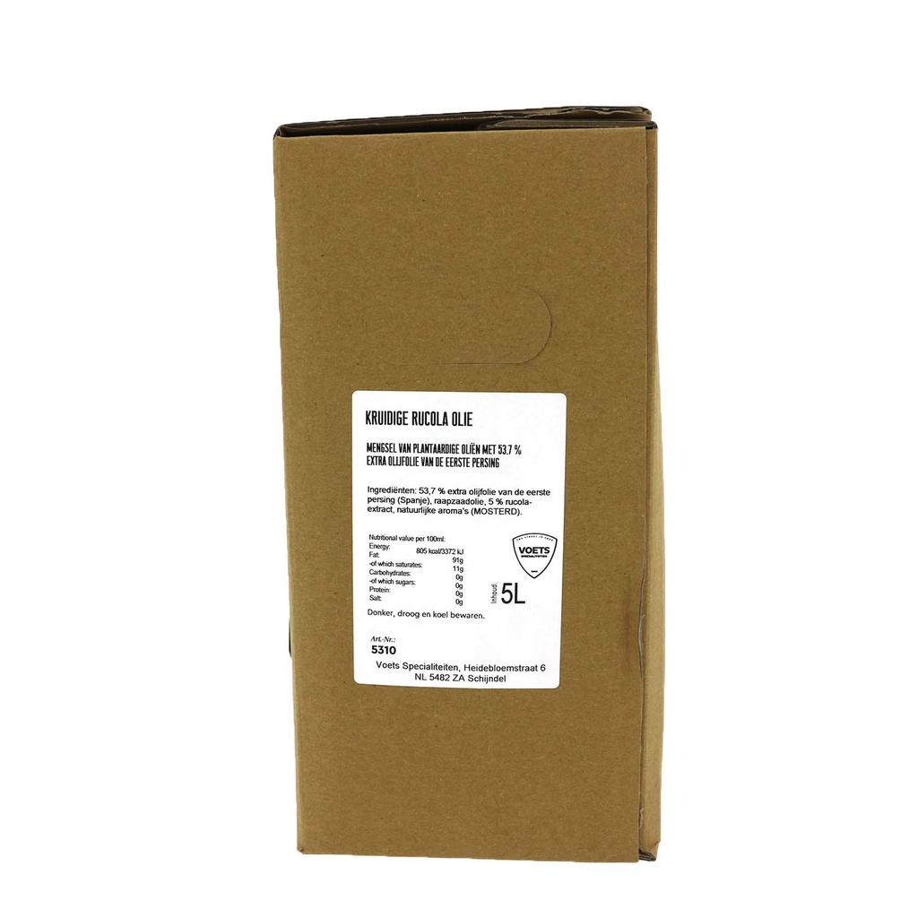 Wajos - Kruidige rucola olie 5 L     