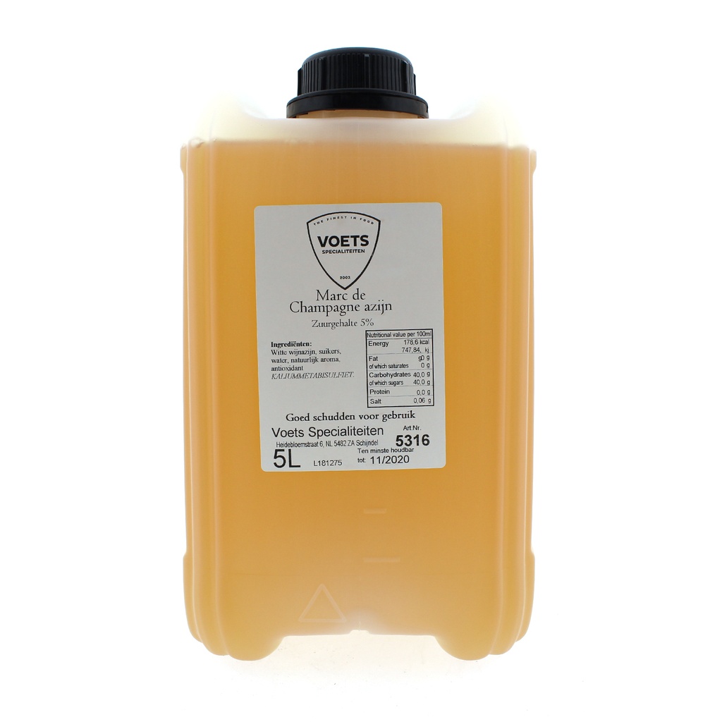 Wajos - Marc de Champagne azijn 5 L   