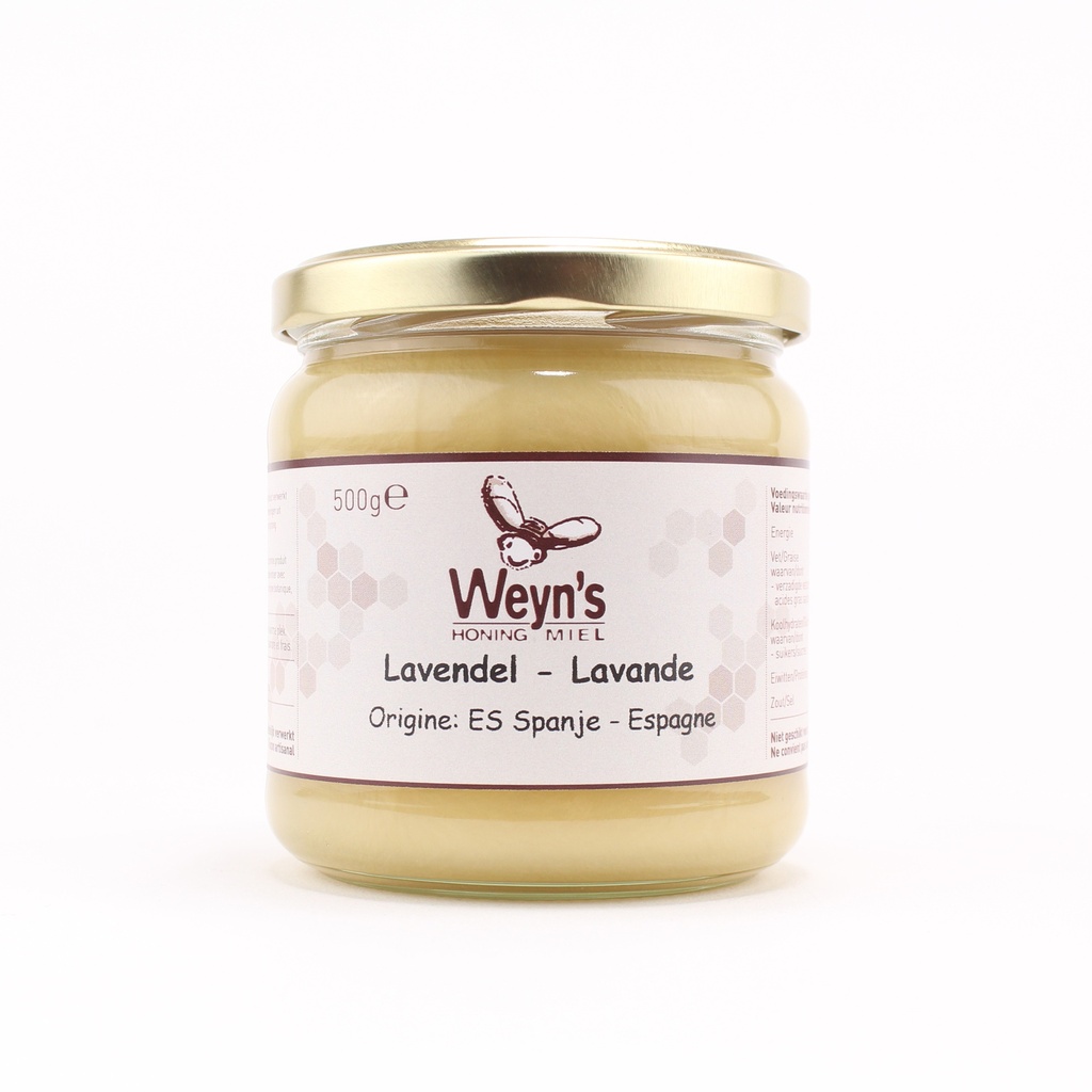 Weyn's - Lavendelhoning vast 500 g