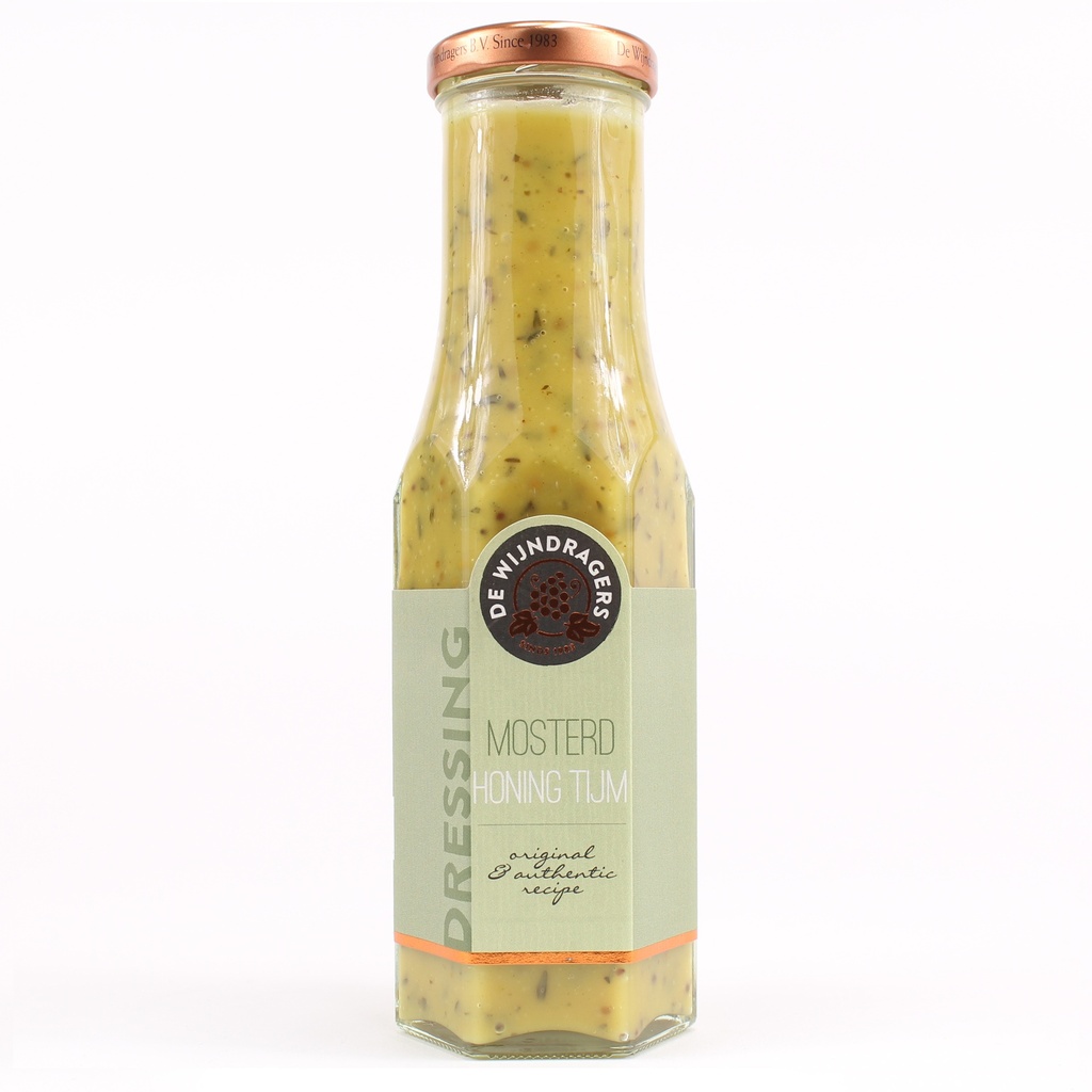 Wijndragers - Mosterd honing tijmsaus 250 ml    