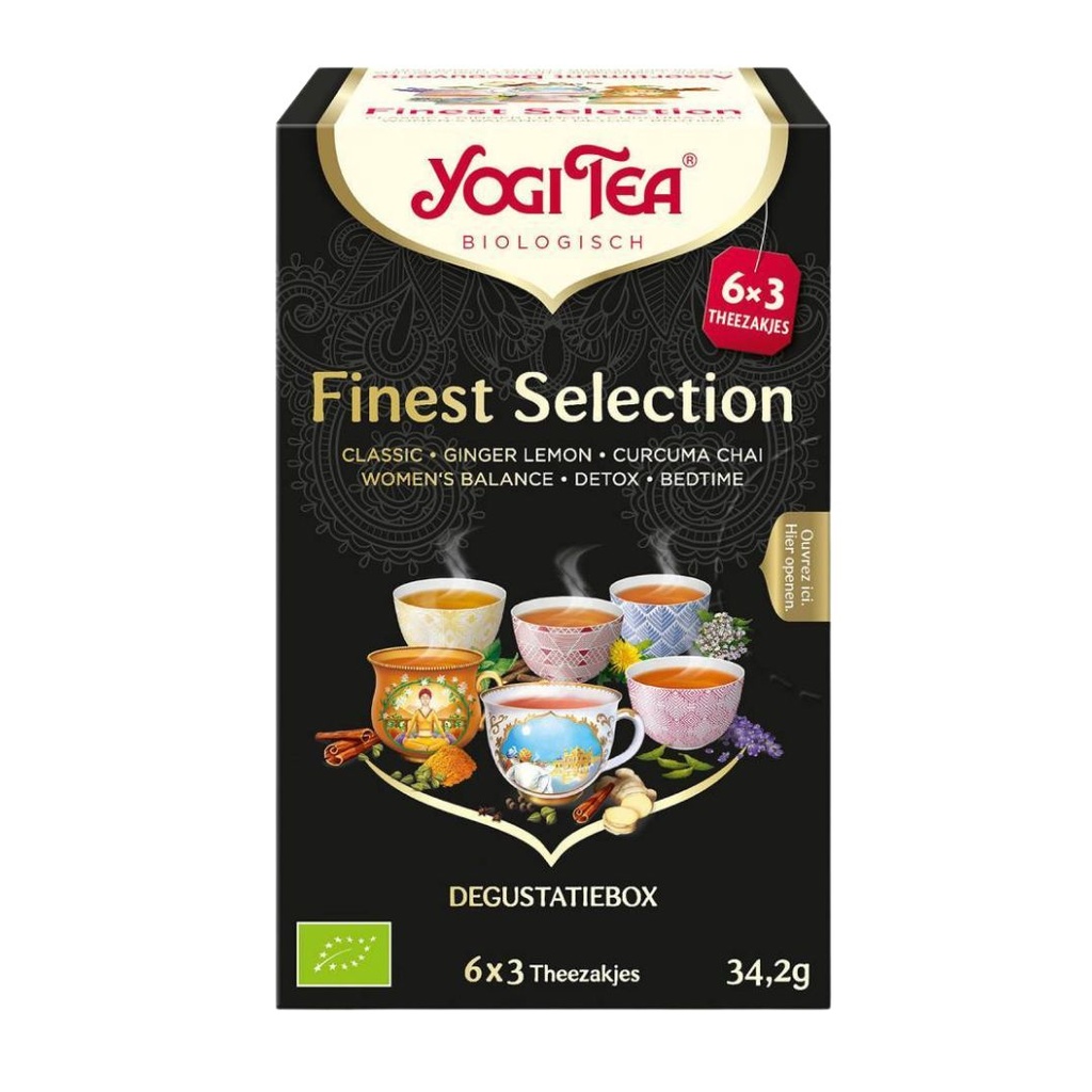 Yogi Tea - Finest Selection NL-FR 18 TB BIO