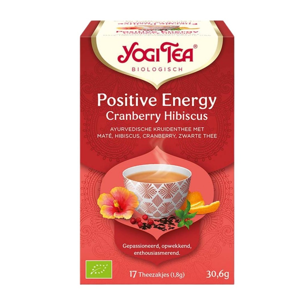 Yogi Tea - Positive Energy Cranberry Hibiscus 17 TB BIO