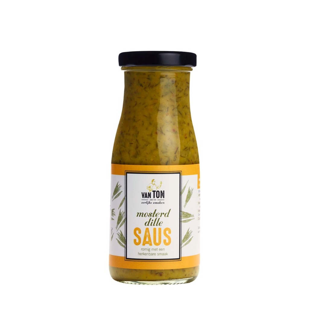Van TON - Mosterd Dille Saus 150 ml