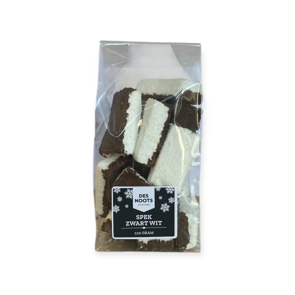 Des Noots - Spek zwart wit Zwart Winter 220 g