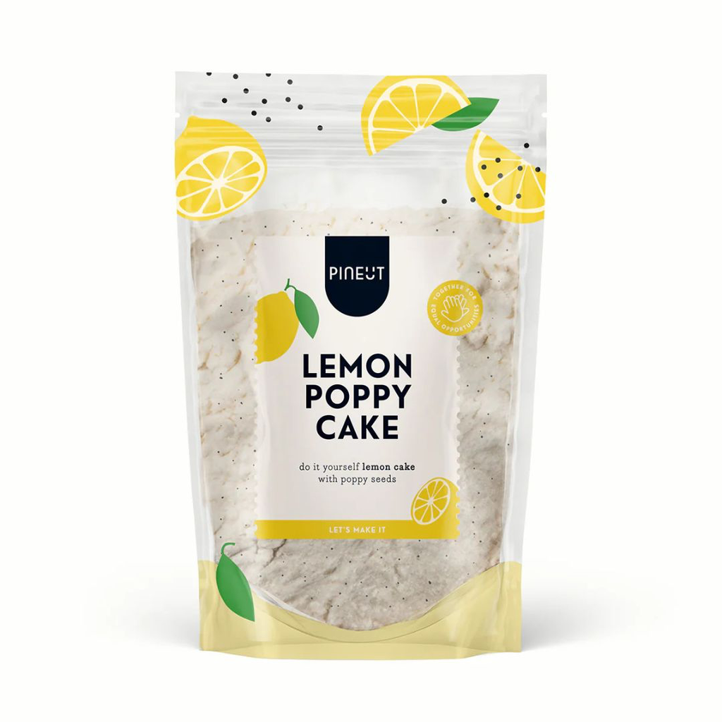 Pineut - Cake&Cookies - Lemon Poppy Cake Pouch 245 g