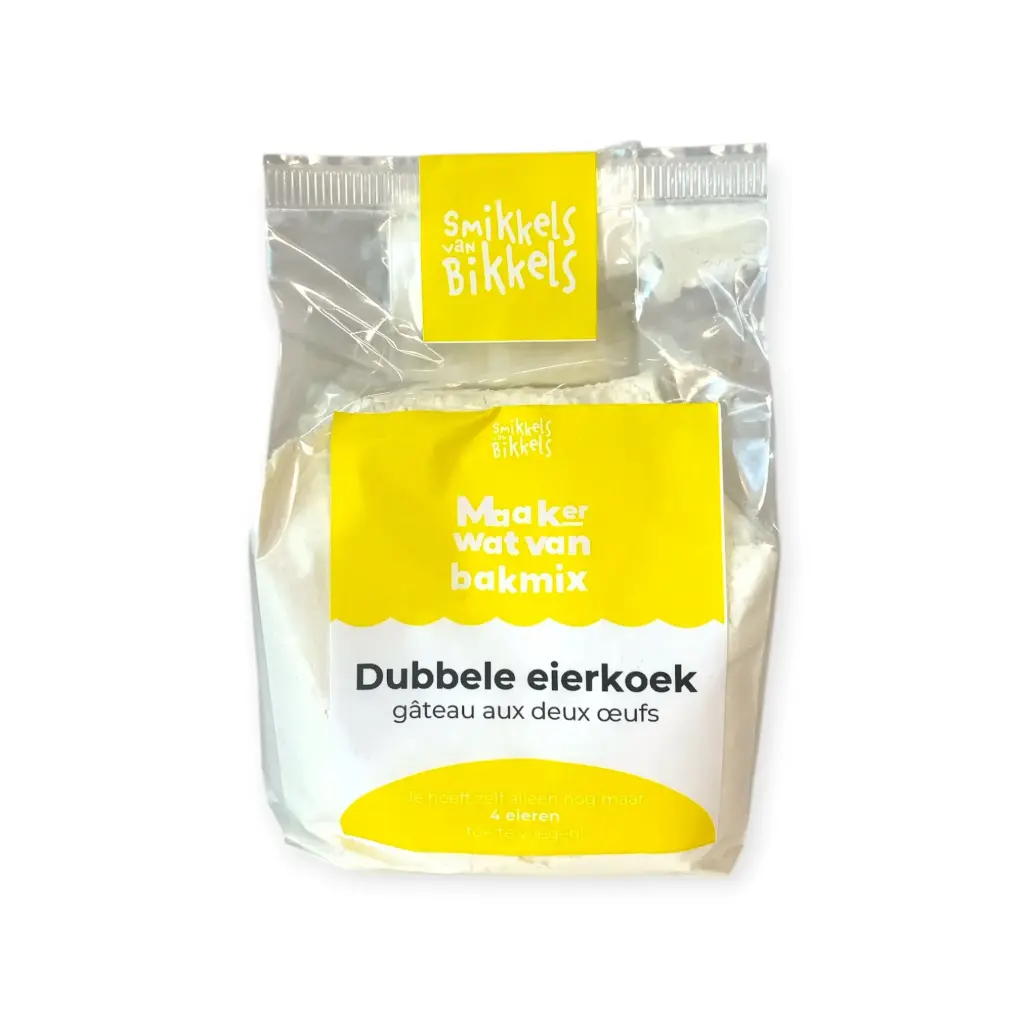 Smikkels van Bikkels -  Dubbele Eierkoek Met Room 400 g