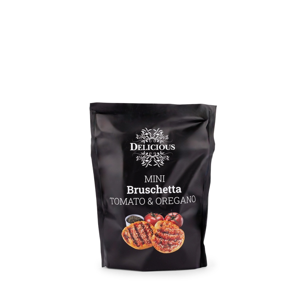 Delicious Food and Gourmet -  Mini Bruschetta Tomaat & Oregano 100 g