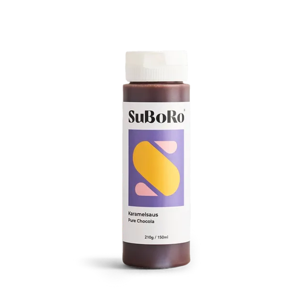 Suboro Karamelsaus pure chocola 210g