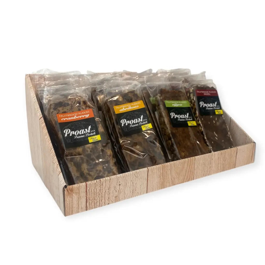 Proast - Fruitbrood Display 16 st (4x4)