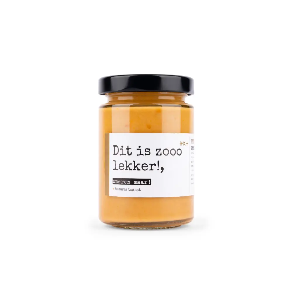 Giving Delicious - Dit is zoo lekker! Hummus Tomaat 130g