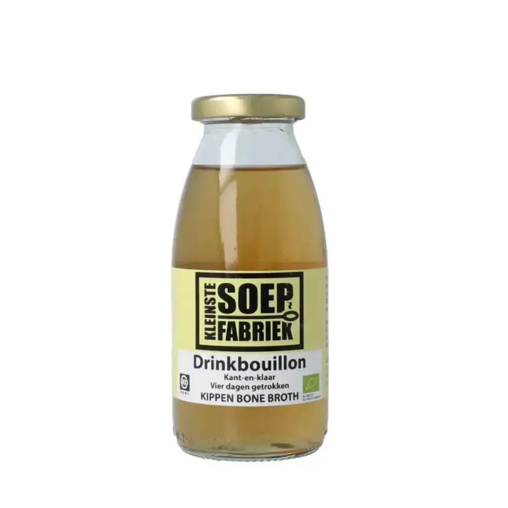 Kleinstesoepfabriek - Drinkbouillon Kip 245 ml BIO