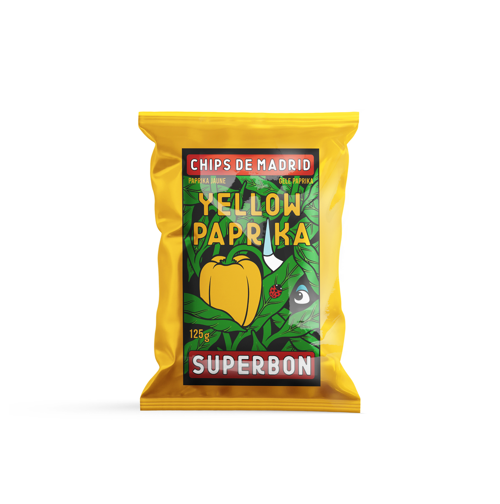 Superbon - Chips Yellow Paprika 125 g