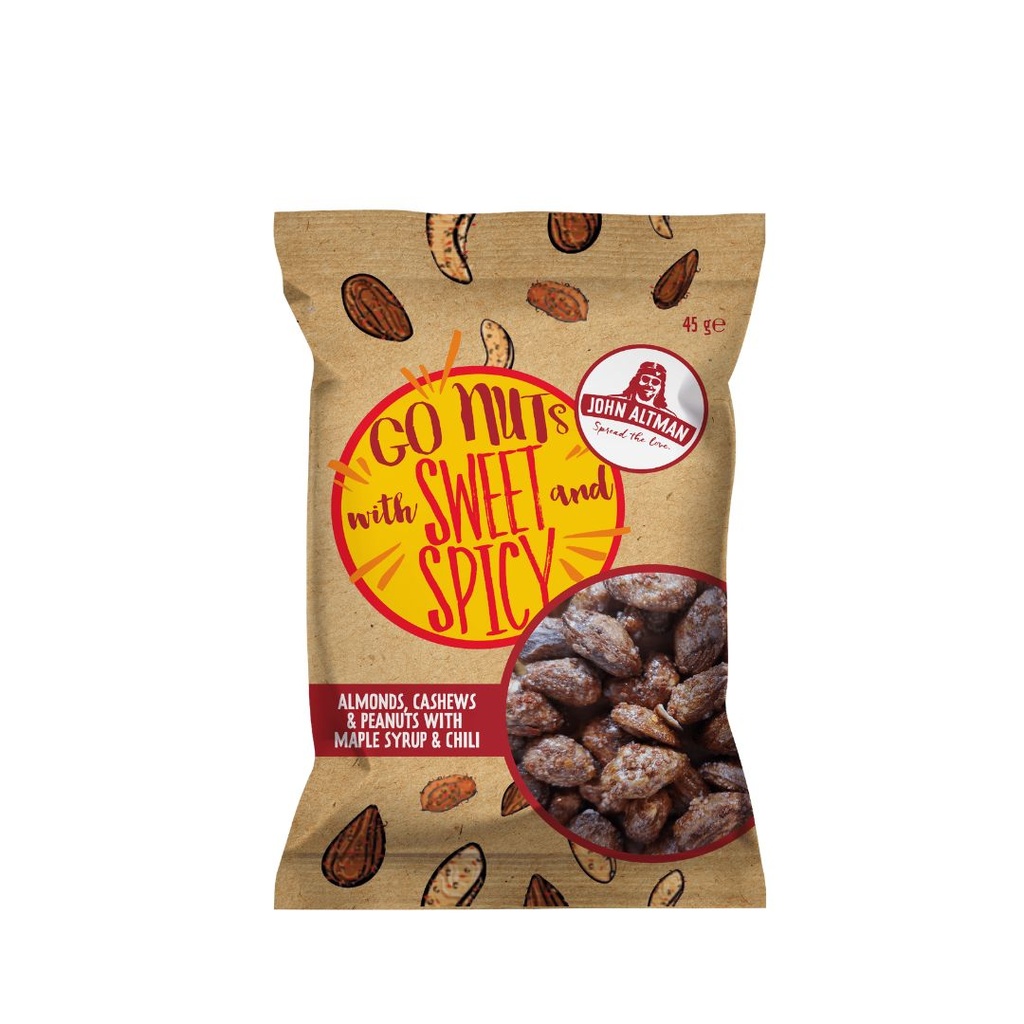 John Altman - Mixed nuts maple & chilli 45g   