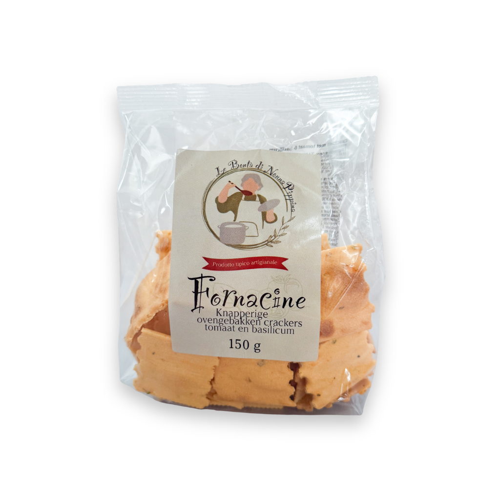 Di Nonna Pippina - Fornaccini Tomaat & Basilicum 150 g  