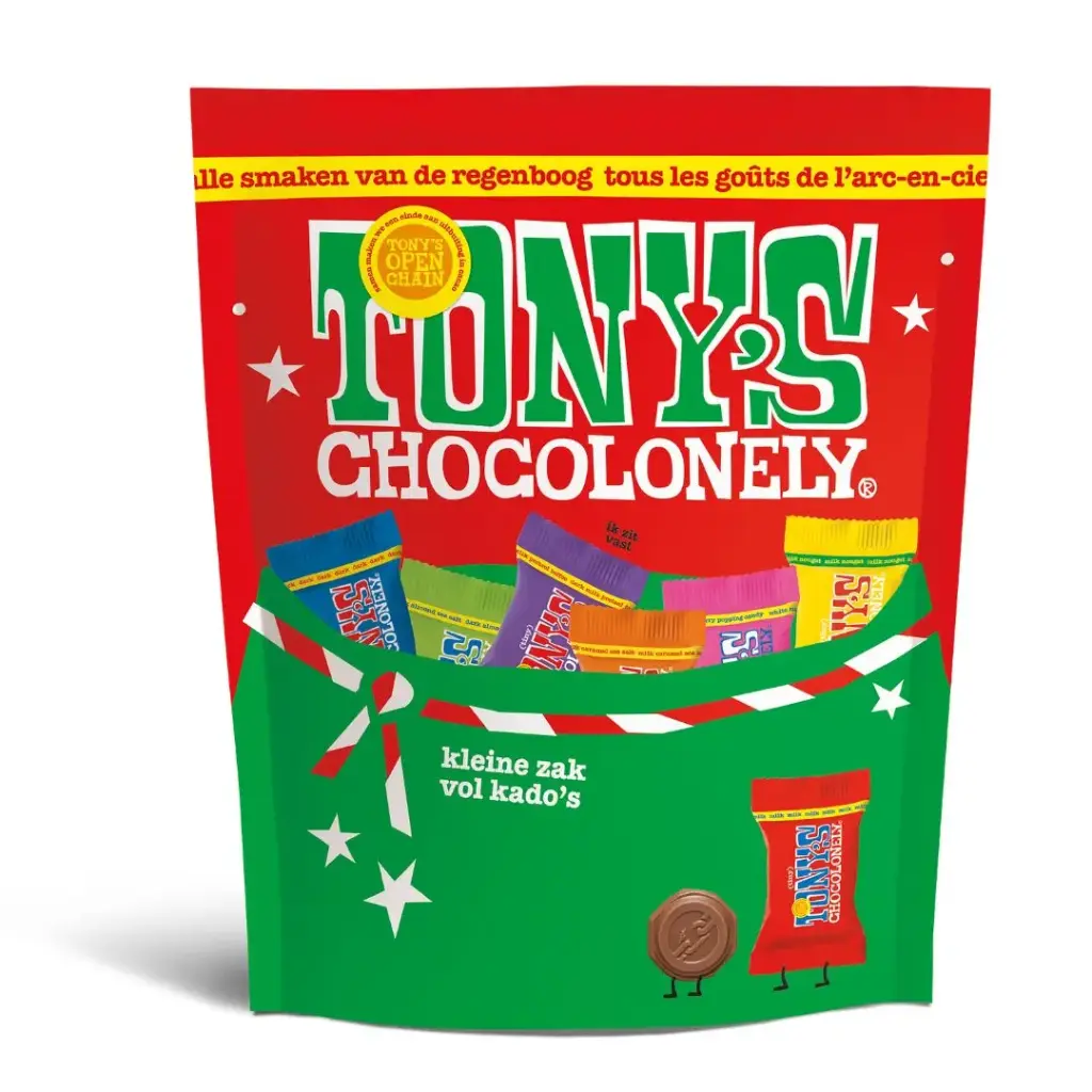 Tony's Chocolonely - Kerstpouch mix 126g
