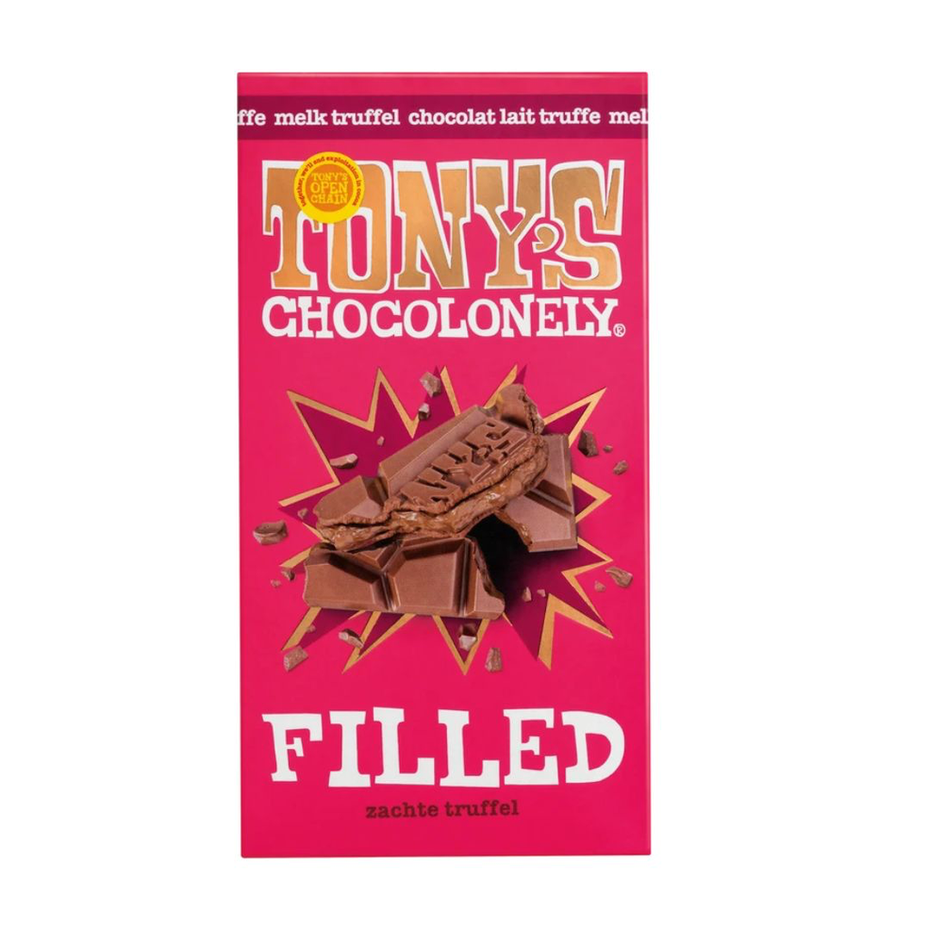 Tony's Chocolonely - Filled Melk Truffel 127 g