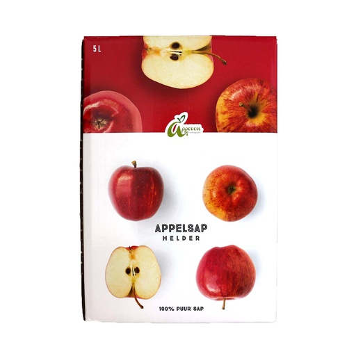 [6821] Appeven - TAP appelsap helder 5 ltr   