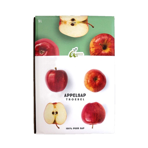 [6820] Appeven - TAP appelsap troebel 5 ltr   