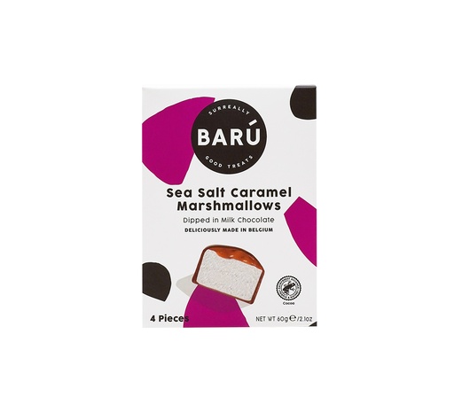 [9109] Barú - Milk Chocolate Marshmallow Sea Salt Car. 60 g  