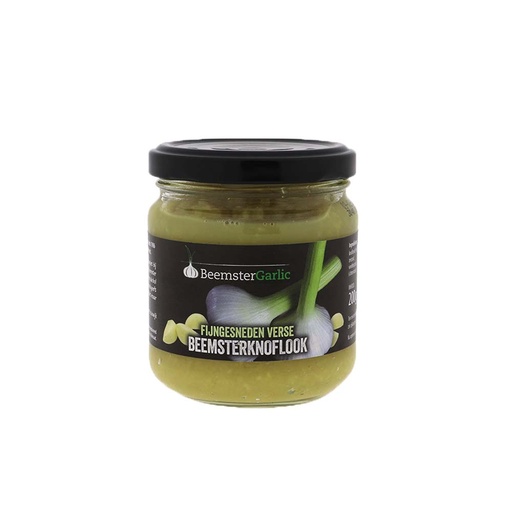 [9770] BeemsterGarlic - Verse knoflook gehakt 200g     