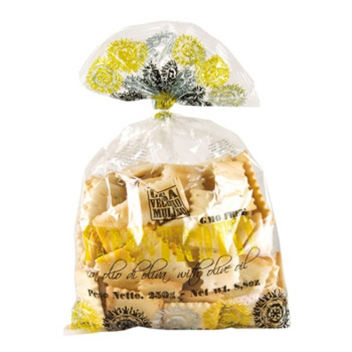 [9780] Casa Vecchio Mulino - Toast Finestrotti Met Olijfolie 250g    