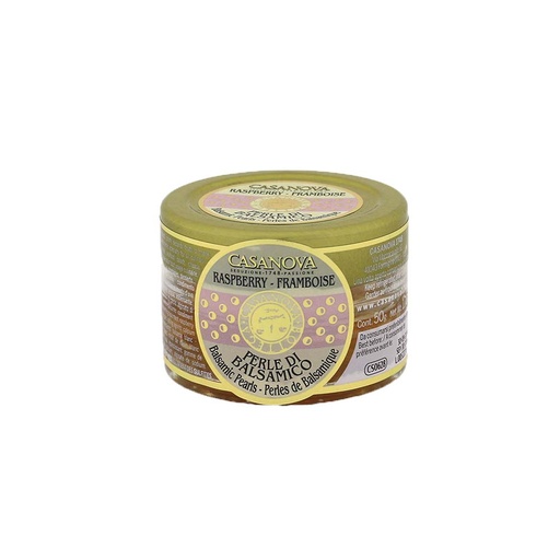 [4737] Casanova - Balsamico parels framboos 50g     
