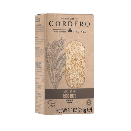 [6302] Cordero - Volkoren Ribe Rijst 250g     