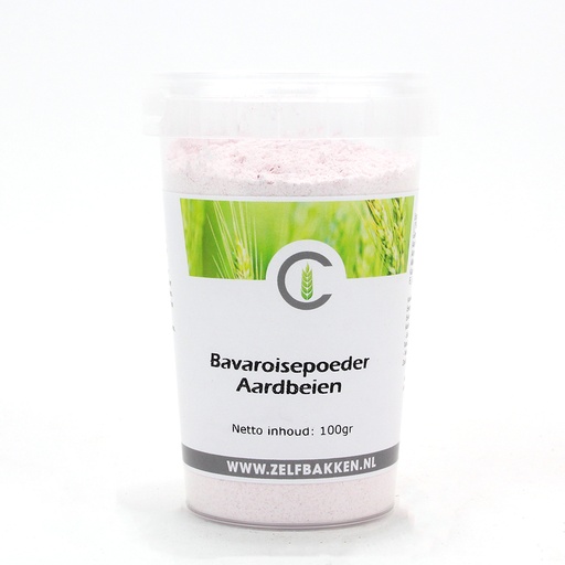 [12071] Custers - Bavaroise Aardbei 100 gr     