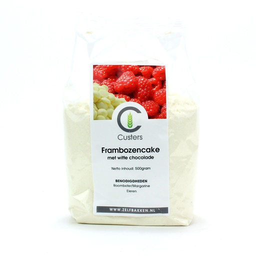 [12063] Custers - Frambozencake 500 gr      