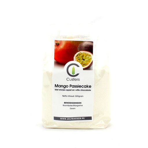 [12060] Custers - Mango passiecake 500 gr     