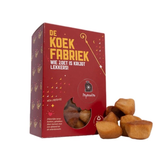 [99820] De Koekfabriek - Sint pepernoten 80g      