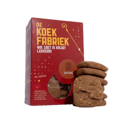 [99819] De Koekfabriek - Sint speculaas koek 80g     