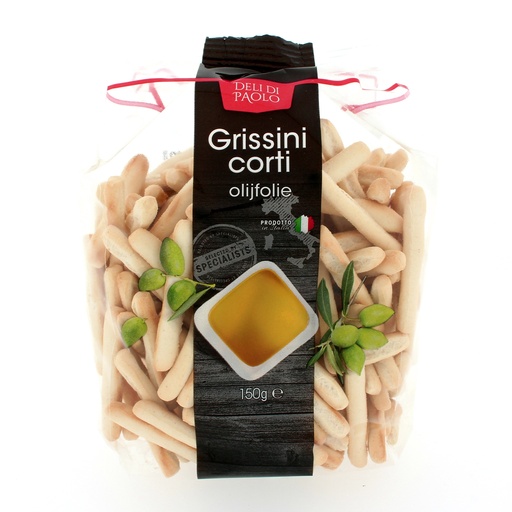 [8405] Deli Di Paolo - Grissini Corti olijfolie 150 g    