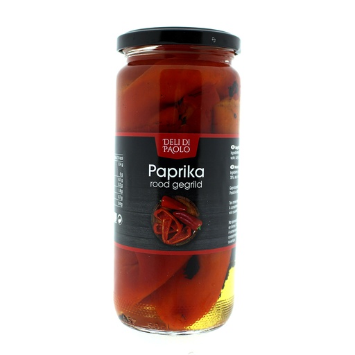 [7813] Deli Di Paolo - Paprika Gegrild Rood 450 g    