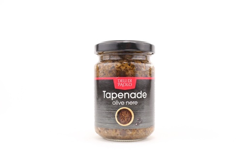 [8522] Deli Di Paolo - Tapenade Zwarte Olijf140gr      