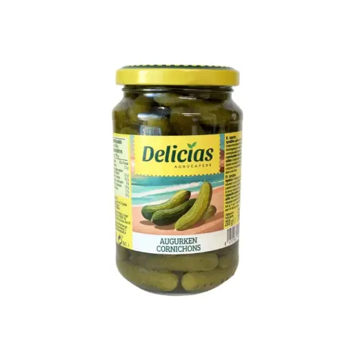 [8200] Delicias - cornichons 370 gr      
