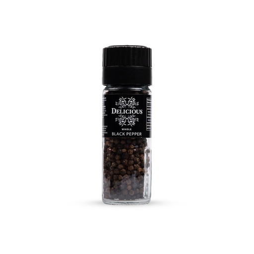 [3261] Delicious Food and Gourmet - Zwarte peper met molen 50gr    