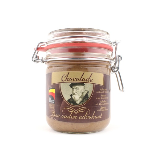 [6045] Den Ouden - chocolade-advocaat 350 ml weckpot     