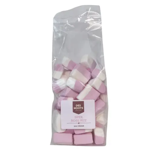 [11742] Des Noots - Spek rose wit 200 g    