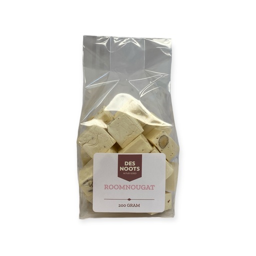 [3052] Des Noots - roomnougat 200 gr     